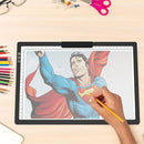 A4 Led Tracing Light Box with Carry Bag Built-in Stand,Ultra-Thin Light Pad Powered by 1500mAh Lithium Battery for Cricut Vinyl, Weeding Tool, Drawing Crafting Box/Board for Tracing, Sketching & HTV by TinyTreasures Baby Boutique