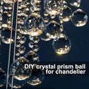 MerryNine 30mm/1.18" 20pack Crystal Ball Prism Sunshine Catcher Rainbow Pendants Maker, Hanging Crystals Prisms for Windows, for Feng Shui, for Gift (AB Color) by GreenHaven Gardens