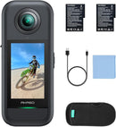 AKASO 360 Weatherproof 360° Action Camera - 5.7K 360 Video with 1/2" 48MP Sensors, 72MP 360 Photo, 360-SuperSmooth, 2.29" Touchscreen, Invisible Selfie Stick Effect, 360° Horizon Lock, AI Tracking by TinyTreasures Baby Boutique