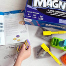 hand2mind Magnetic Science Kit for Kids 8-12, Kids Science Kit with Fact-Filled Guide, Make Magnets Float and Build a Compass, STEM Toys, 9 Science Experiments by TinyTreasures Baby Boutique