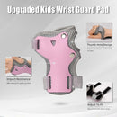 Kids Bike Helmet and Pads Set for Ages 2–14, CPSC Certified Adjustable Helmet with Knee Elbow Wrist Guards, for Skateboard, Scooter, Skating, Rollerblading, Multi-Sport Protective Gear by TinyTreasures Baby Boutique