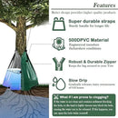 8 Pack 20 Gallon Capacity Watering Bags for Tree, 6-8 Hours Slow Release Tree Water Bags, Reusable Tree Watering Bag, Premium PVC Gator Bags for Healthier Trees, Sapling, Plant by GreenHaven Gardens