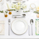 KINGSTONE Silverware Set, 60-Piece Forged Flatware Set Cutlery Set Premium Stainless Steel, Service for 12, for Kitchen, Home, Wedding, Party, Mirror Polished and Dishwasher Safe by CozyNest Decor