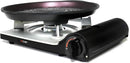 TECHEF - Stovetop Korean BBQ Non-Stick Grill Pan with Agni Portable Gas Stove Burner, Made in Korea (Grill Pan w Stove) by GreenHaven Gardens