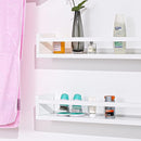 AZSKY Classic Nursery Book Shelves White Wall Book Shelves Kids Bookshelf for Bedroom Bathroom Décor Wall Ledge Shelves 36 in Hanging Shelves a Set of 3 by TinyTreasures Baby Boutique