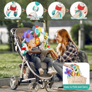 Baby Stroller Arch Toys,Adjustable Crib Mobile for Bassinet with Sensory Play Accessories and Hanging Toys,Baby Travel Car Seat Toys for Toddler Boy Girl 0 3 6 9 12 24 Months by TinyTreasures Baby Boutique