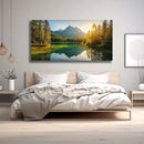 Yuaxker Tree Pictures Wall Decor Green Wall Art Natural Landscape Painting Modern Aesthetic Artwork for Living Room Bedroom Dining Room Office Home Decor 20x40inch by CozyNest Decor
