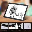 NXENTC A4 Tracing Light Pad, Ultra-Thin Tracing Light Box USB Power Artcraft Tracing Light Table for Artists, Drawing, Sketching, Animation by TinyTreasures Baby Boutique