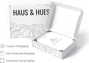 HAUS AND HUES 16x24 White Metal Picture Frames - Features Premium Aluminum, Vertical & Horizontal Hang, Shatterproof Plexiglass - Perfect for Home, Room, Office (16x24 in, White, Set of 6) by CozyNest Decor