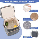 Insulated Breastmilk Cooler Bag with Ice Pack - Holds 6x9oz Bottles, Leakproof Double Layer, Baby Bottle Cooler Bag with Adjustable Strap for Nursing Moms, Daycare & Travel by TinyTreasures Baby Boutique