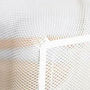 Metal Mesh Steel Basket, Storage Organizer Basket Garden Harvest Basket Multi-functional Kitchen Fruit Baskets Bin with Wooden Handle for Bathroom Picnic Shopping Decor Cabinet Home, White by GreenHaven Gardens
