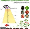 LBW Grow Light for Indoor Plants, Full Spectrum Desk LED Plant Light, Small Grow Lamp with On/Off Switch, Height Adjustable, Flexible Gooseneck, Ideal for Indoor Growth by GreenHaven Gardens