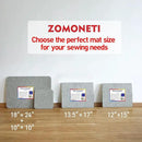 ZOMONETI 24" x 18" + 10" x 10" Wool Pressing Mat 100% New Zealand Felted Wool Ironing Mat Pad Blanket for Quilter, Sewing, Quilting Supplies and Notions by CozyNest Decor