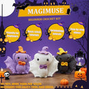 MAGIMUSE Crochet Kit for Beginners, Crochet Starter Kits Halloween Amigurumi Knitting Crochet Animals Kits Hooks Yarn Set with Step-by-Step Video Tutorials, 3 Colorful Bats (40%+ Yarn)… by TinyTreasures Baby Boutique