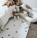LITTLE Bot Ofie Mat, Soft Baby Play mat, Reversible Foam Floor mat, 6.5 ft x 4.5 ft, Durable and Non-Toxic (Country Road, Large) by TinyTreasures Baby Boutique