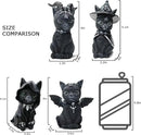 4PCS Set Cats Garden Decor Cat Gnome Statues for Outdoor Halloween Cat Figurine Cat Lover Idea Cute Cat homedecor Waterproof Figurines Lawn Ornaments by GreenHaven Gardens