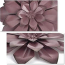 EASICUTI Brown Metal Flower Wall Art Decor Hanging For Indoor Outdoor Home Bathroom Kitchen Dining Room Bedroom Living Room Office Or Wall Sculptures 12 Inch by GreenHaven Gardens
