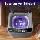 Portable Washing Machines 17.8LBS Full Automatic Clothes Washer and Spinner Combo with 10 Programs and 8 Water Levels, Compact Laundry Wash Spin Dryer for Apartment RV Dorm Home, Grey by CozyNest Decor