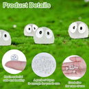 Glow in The Dark Tree Elves Fairy 60Pcs Mini Resin Elf Fairy Garden Accessories Little Briquettes Elves Miniature Figurines, Micro Landscape Gnomes Dollhouse Ornament Potted Plants Decorations by GreenHaven Gardens