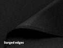Surmente Square Tablecloth for Square or Round Tables 100% Polyester 85x85 Inch Table Cloth for Weddings, Banquets, or Restaurants (Black) by CozyNest Decor