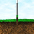 36" Soil Sample Probe Stainless Steel T-Style Handle Sampling Soil Probe Soil Sample Test Tool Kits with Foot Pedal and Reusable Sample Bags for Farm/Agriculture/Garden/Lawn/Golf Course by GreenHaven Gardens
