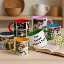 Custom Photo & Text Mug Add Personalized Text, Upload Your Image Personalized 11.5oz Mug Choose From Various Designs The Suitable Gift for Parents (C04 SIX PHPTO) by TinyTreasures Baby Boutique