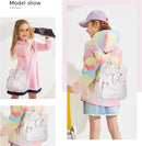 KL928 Girls Bowknot Polka Dot Cute Mini Backpack Small Daypacks Convertible Shoulder Bag Purse for Women by TinyTreasures Baby Boutique
