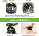 LE 1000LM Battery Powered LED Camping Lantern, Waterproof Tent Light with 4 Light Modes, Camping Essentials, Portable Lantern Flashlight for Camping, Emergency Light, Power Outages, Not Rechargeable by CozyNest Decor