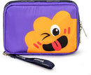 StBernard Small First Aid Kit for Kids and Adults, Medical Kit with Digital Thermometer for Home, Travel, Hiking, Backpack, 6.3x4.33x1.97in, Purple by TinyTreasures Baby Boutique