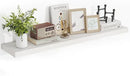 48 Inch Floating Shelves, 48"x9.25"x1.5" Inch Deep Floating Shelves for Wall, Wooden Shelves for Bathroom, Bedroom, Living Room, Cream White Oak by CozyNest Decor
