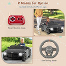 Costzon Ride on Car, 12V Licensed Bentley Bacalar Battery Powered Kids' Electric Vehicles w/Remote Control, Scissor Doors, Wireless Connection, Lights/Sound Effects, Kids Car Toys for Toddlers(Black) by TinyTreasures Baby Boutique