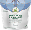 Grab Green Washing Machine Cleaner, 2 Count, Fragrance Free, Mineral Based Removes Deposits and Odors, Naturally Cleans by CozyNest Decor