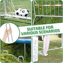Rebar-Stakes-12-Inch, Ground Stakes Heavy Duty U-Hook Galvanized Anti-Rust Heavy Duty Ground Anchors for Garden Dog Fence Chicken Coop Christmas Decorations Deer Fence 12pcs by CozyNest Decor