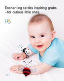 Infinno High Contrast Baby Toys Infant Rattle Socks and Wristband Set, Ideal Baby Sensery Toy Gifts for Newborn 0-12 Months, Perpect Black and White Toys for Boys and Girls As Baby Shower Gifts by TinyTreasures Baby Boutique