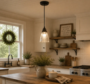 Minimalist Antique Glass Light Pendant or Sconce by The Lamp Goods