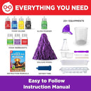 Doctor Jupiter Erupting Volcano Science Kit for Kids Ages 8+ | Birthday Gift Ideas for Boys 8-9-10-11-12 Year Olds | STEM Learning & Educational Science Projects by TinyTreasures Baby Boutique