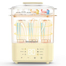 Bottle Sterilizer and Dryer, All-in-One Electric Steam Sterilizer Bottle Sanitizer for Baby Bottles, Pump Parts Accessories Newborn Essential Bottle Warmer for Breastmilk & Thaw (Yellow) by TinyTreasures Baby Boutique