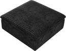Modern Down Filled Sigle Middle Seat, Cloud Modular Sectional Sofa, Contemporary American Wide Deep Seat Couches for Living Room Apartment and Bedroom,No Assembly Required,Black by CozyNest Decor