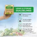 ANECO Compostable Trash Bags 4 Gallon (Flat-Top, 100 Count), Extra Strong for Medium Kitchen Garbage, OK Compost HOME & BPI Certified Compostable by GreenHaven Gardens