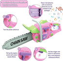 Kids Construction Tool Set for 3 4 5 6 7 Year Old Boys Girl,Pink Preschool Pretend Play Tool,Pretend Play Tools Set Toddler Toys,with Electric Drill Chainsaw、Electric Drill,Toy Tools Gifts for Kids by TinyTreasures Baby Boutique