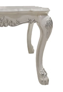 Dresden End Table Bone White