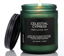 M&SENSE Celestial Cypress Scented Soy Jar Candles, Best Smelling Cedarwood Cardamom Scented Candles 7.05oz 50 Hour Long Lasting Burn, Non Toxic Natural Woody Scent Gifts for Men Women by CozyNest Decor