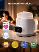 Grownsy EaseClean Bottle Washer Pro | All-in-One Bottle Washer and Sterilizer and Dryer | Baby Bottle Washer for Bottles, Pump Parts & Baby Essentials | Replaces Hand Washing by TinyTreasures Baby Boutique