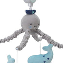 Lambs & Ivy Oceania Musical Nursery Crib Mobile - Ocean, Whale, Underwater Theme by TinyTreasures Baby Boutique