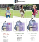 Toddler Backpack for Boys 2-5: Preschool Kindergarten 13" Daycare Backpacks Fit A4 Folder by TinyTreasures Baby Boutique