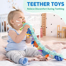 Sumobaby Baby Toys Musical Caterpillar, Stuffed Animal Activity Soft Toys with Teether,Multi-Sensory Crinkle, Rattle and Textures, for Tummy Time Baby Toys 0 to 12 Months Boys,Girls,Caterpillar(Blue) by TinyTreasures Baby Boutique
