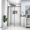 Single Sliding Bypass Shower Door Enclosure With Tempered Glass by HouseOfZazla