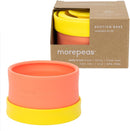 morepeas The Everything Snack Bowl - All-in-One Baby, Toddler & Kid Food Container - Travel Essential with Spill Proof Lid & Suction Base - Melon by TinyTreasures Baby Boutique