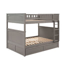 Bunk Bed With Twin Size Trundle, Guardrails by HouseOfZazla