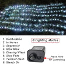Pooqla Net Lights, 300LED Christmas Outdoor Mesh Light, 14.8x4.9 ft Fairy String Mesh Light 8 Modes Green Wire, Connectable Waterproof Decorative Light for Bushes Tree Garden Halloween, Cool White by GreenHaven Gardens